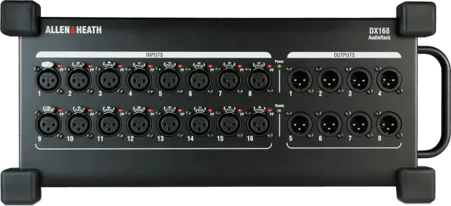 DX168 Digital Stagebox zu Avantis und DLive