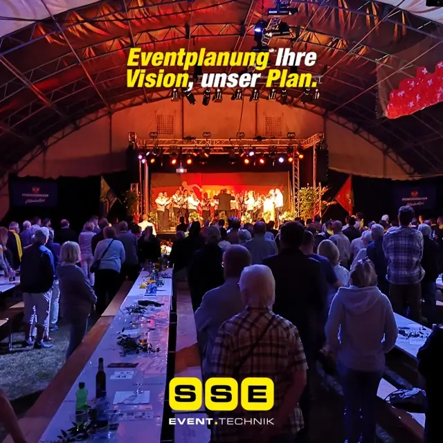 Ihre Vision, unser Plan  Perfekte Events mit SSE Eventtechnik! - Trumen Sie von einer unvergesslichen Veranstaltung? 💭 Egal ob Firmenfeier, Hochzeit, Konzert oder Messe  wir bei SSE Eventtechnik in Mhlin planen Ihr Event mit Leidenschaft und Expertise.